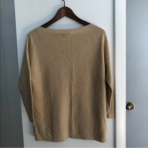 J crew oatmeal ribbed sweater petite small ps - Picture 11 of 11